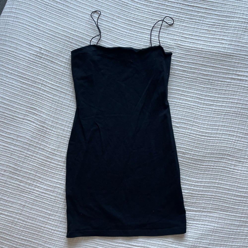 Garage Black Bodycon Mini Dress